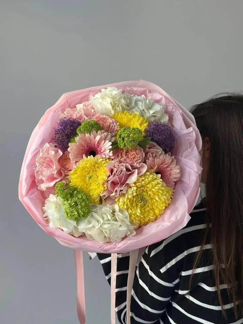Авторский букет «Дофаминовый букет Праздничное настроение»